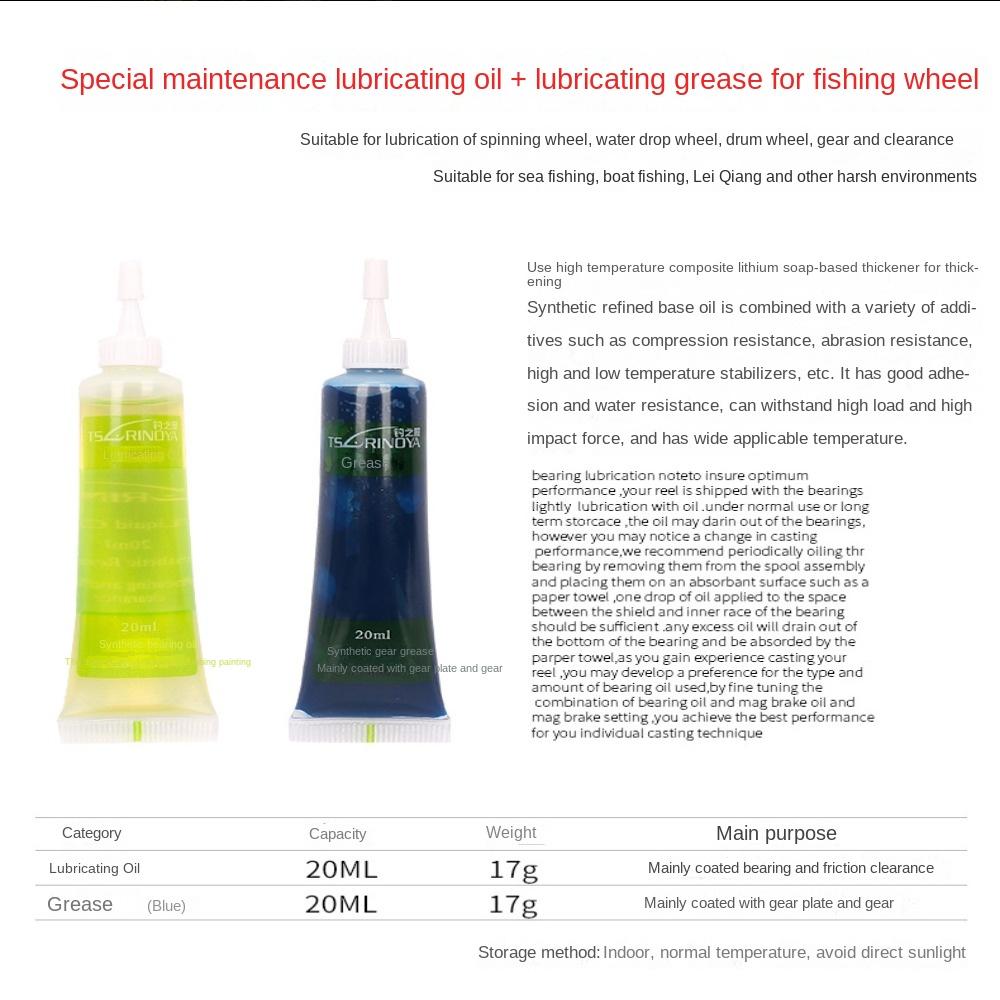 1 conjunto de graxa para carre - Reel Lubricant avaliação e preço