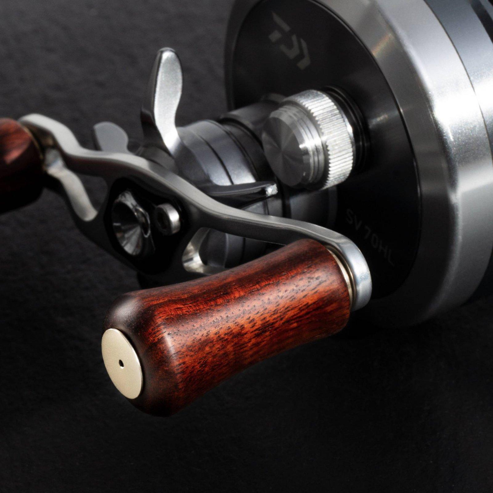 Manípulo Universal de Madeira  - Spinning Reel avaliação e preço