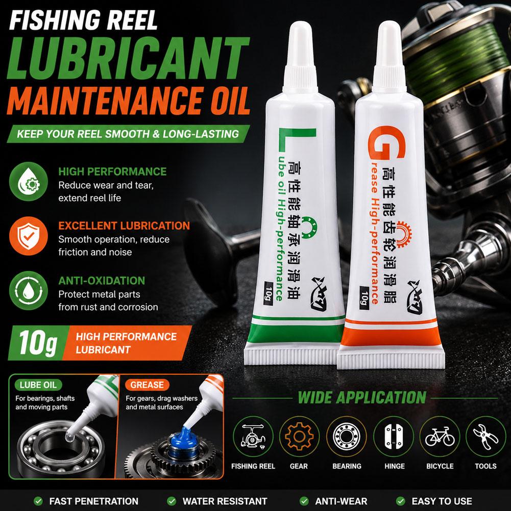 Kit de Óleo e Graxa Lubrifican - Spinning Reel avaliação e preço