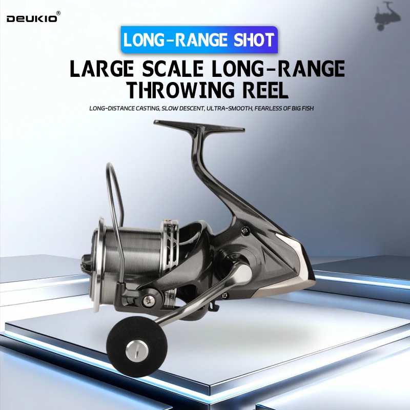 Carretilha de Pesca DEUKIO 800 - Trolling Reel avaliação e preço